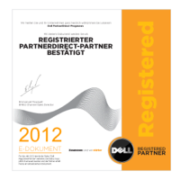 DELL Zertifikat 2012