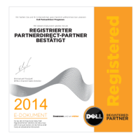 DELL Zertifikat 2014